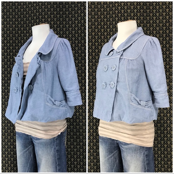 Anthro "Twilight Linen Jacket" by Taikonhu - Picture 3 of 8